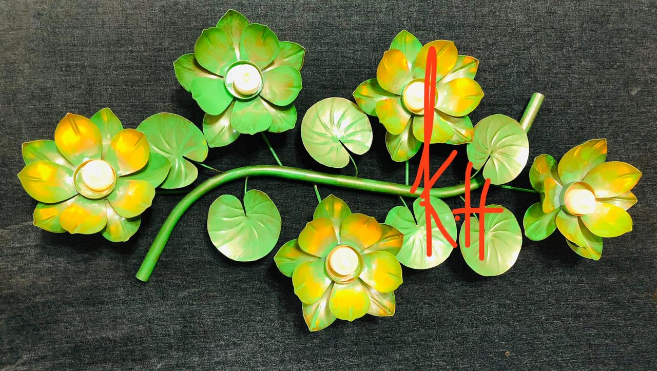 Rangoli Tealight Green