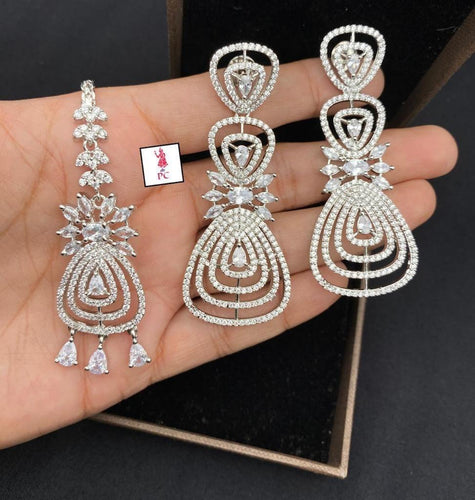 Mangtika n Earrings Set