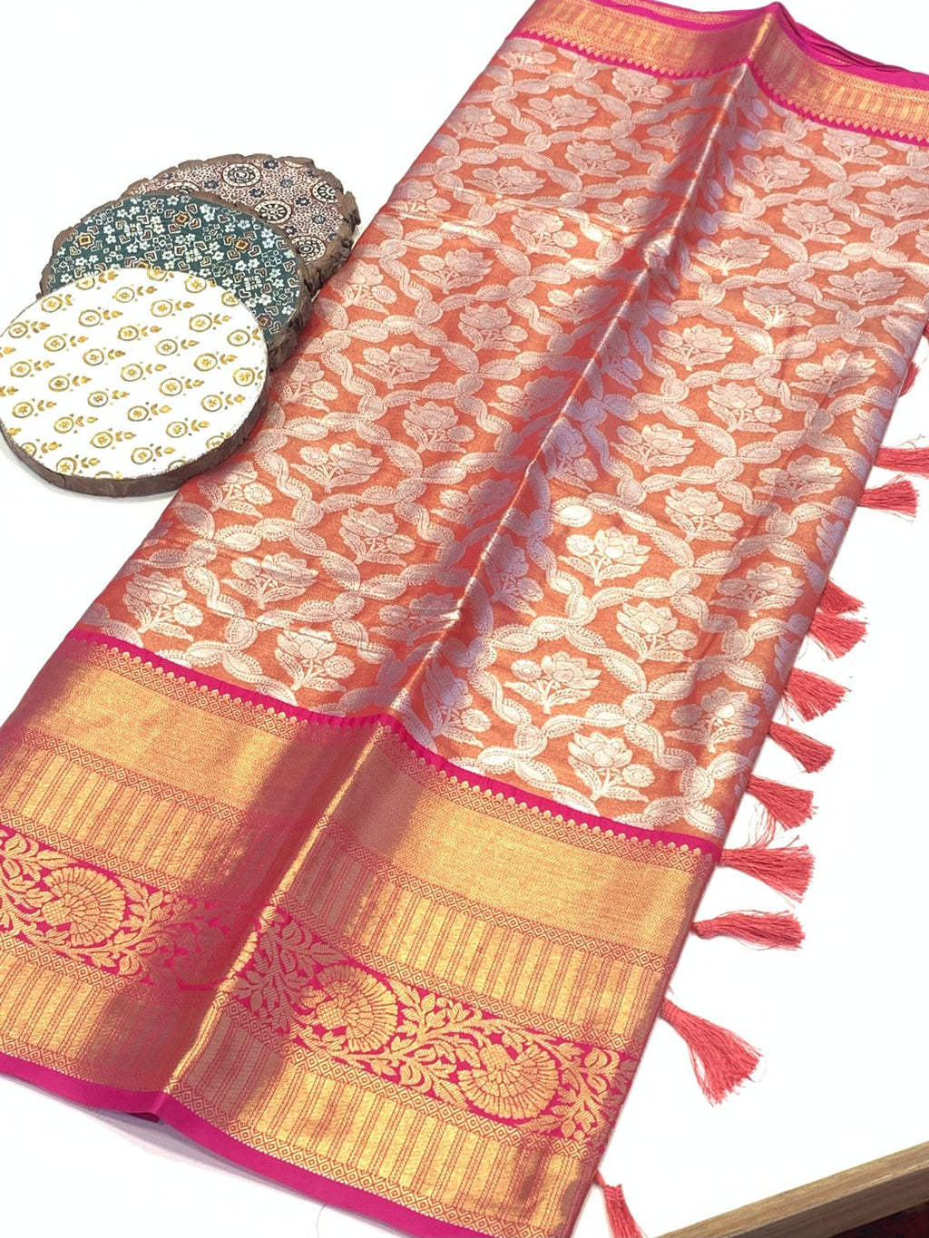 Benarsi Silk Dharmavaram Pattu Saree