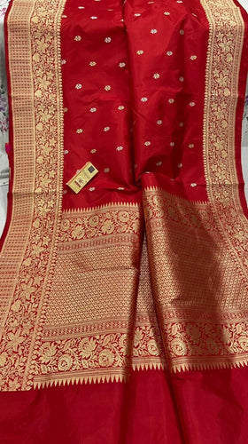 Handloom Benarsi Katan Silk Saree