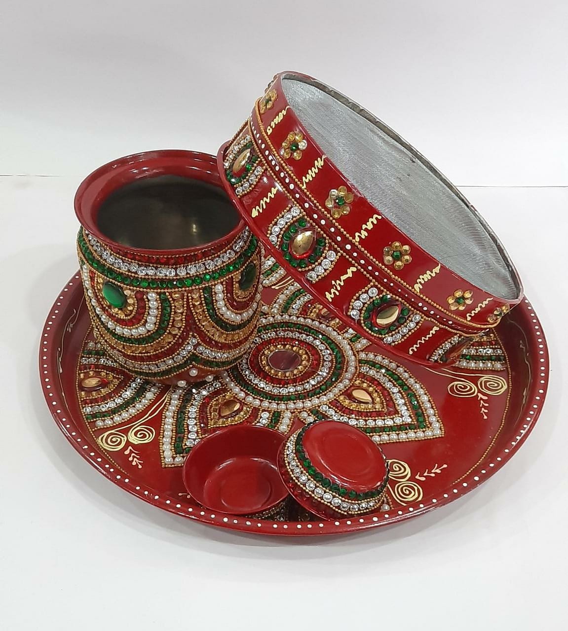 Karwachauth Pooja Thali