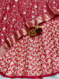 Benarsi Khinkhwab with Georgette Dupatta