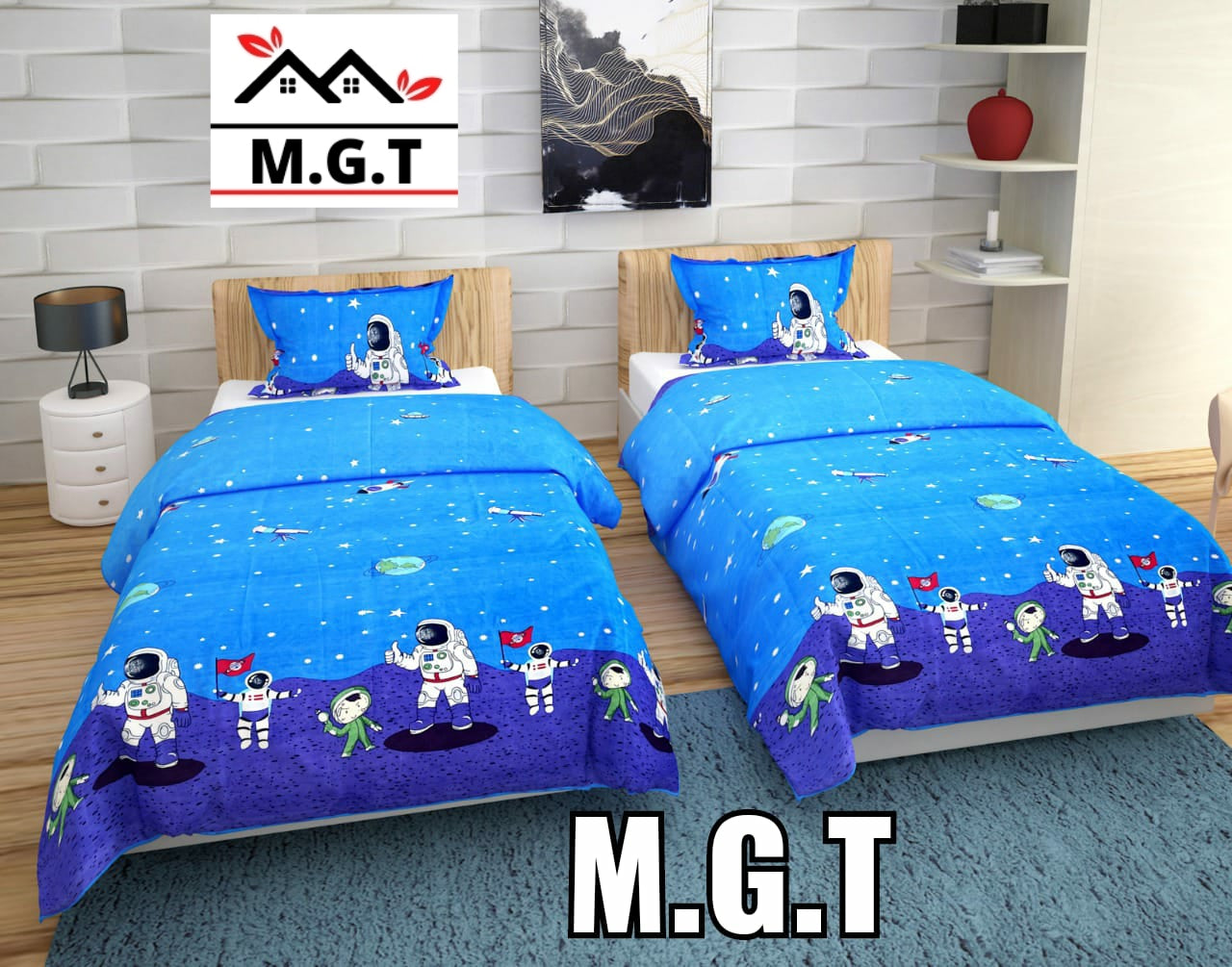 Single Bedsheets (2+2) (Toons collection)