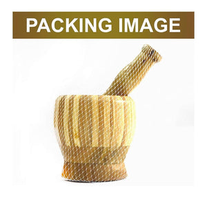 Bamboo Mortar Pestle Set