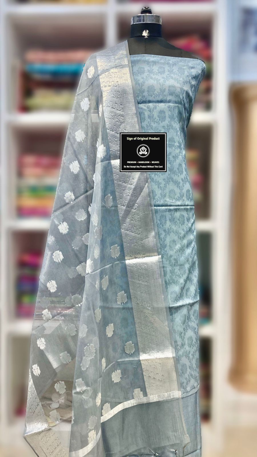Benarsi soft cotton jaquard suit🌹
