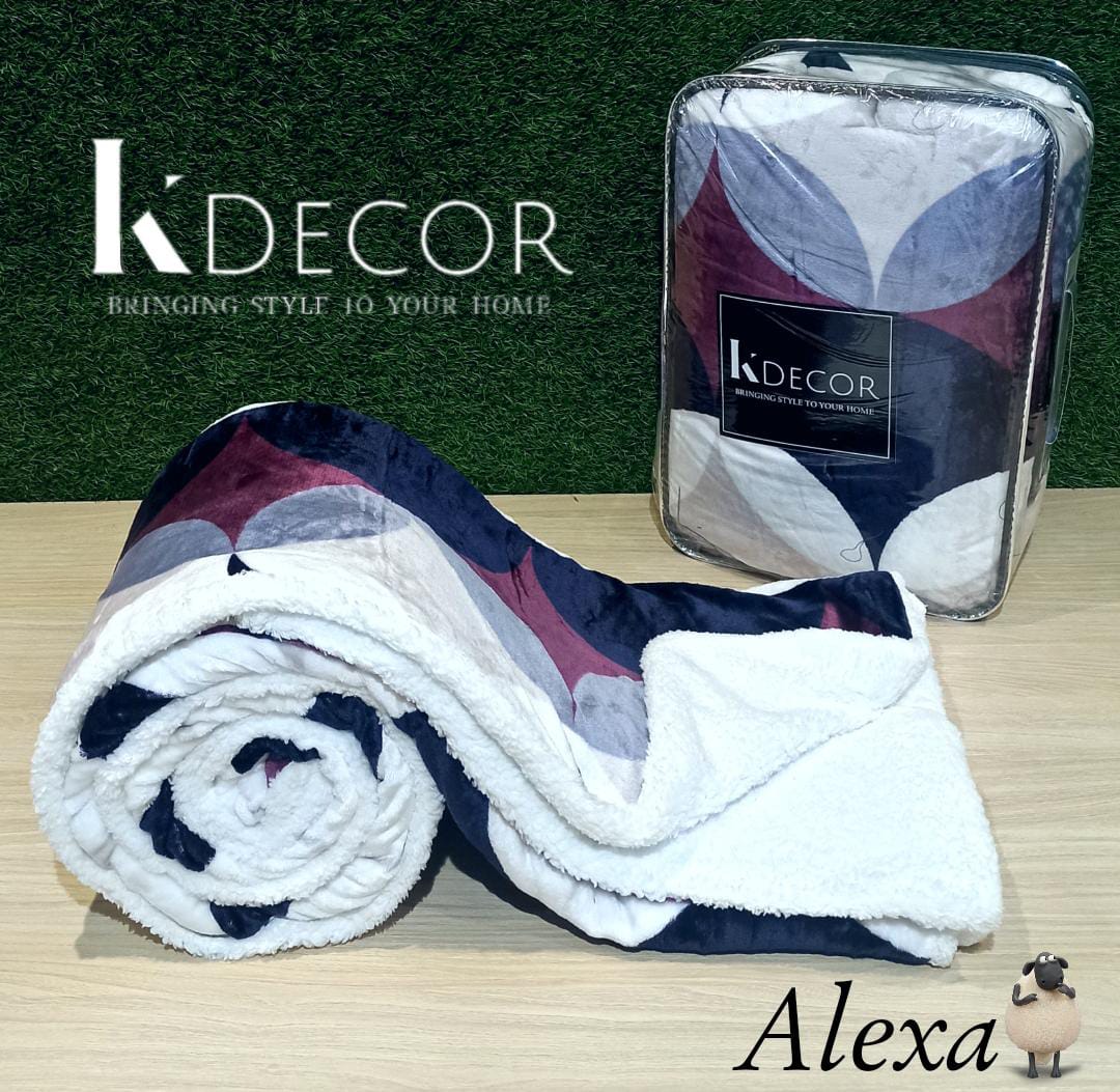 Sherpa Blanket cum Blanket Cover