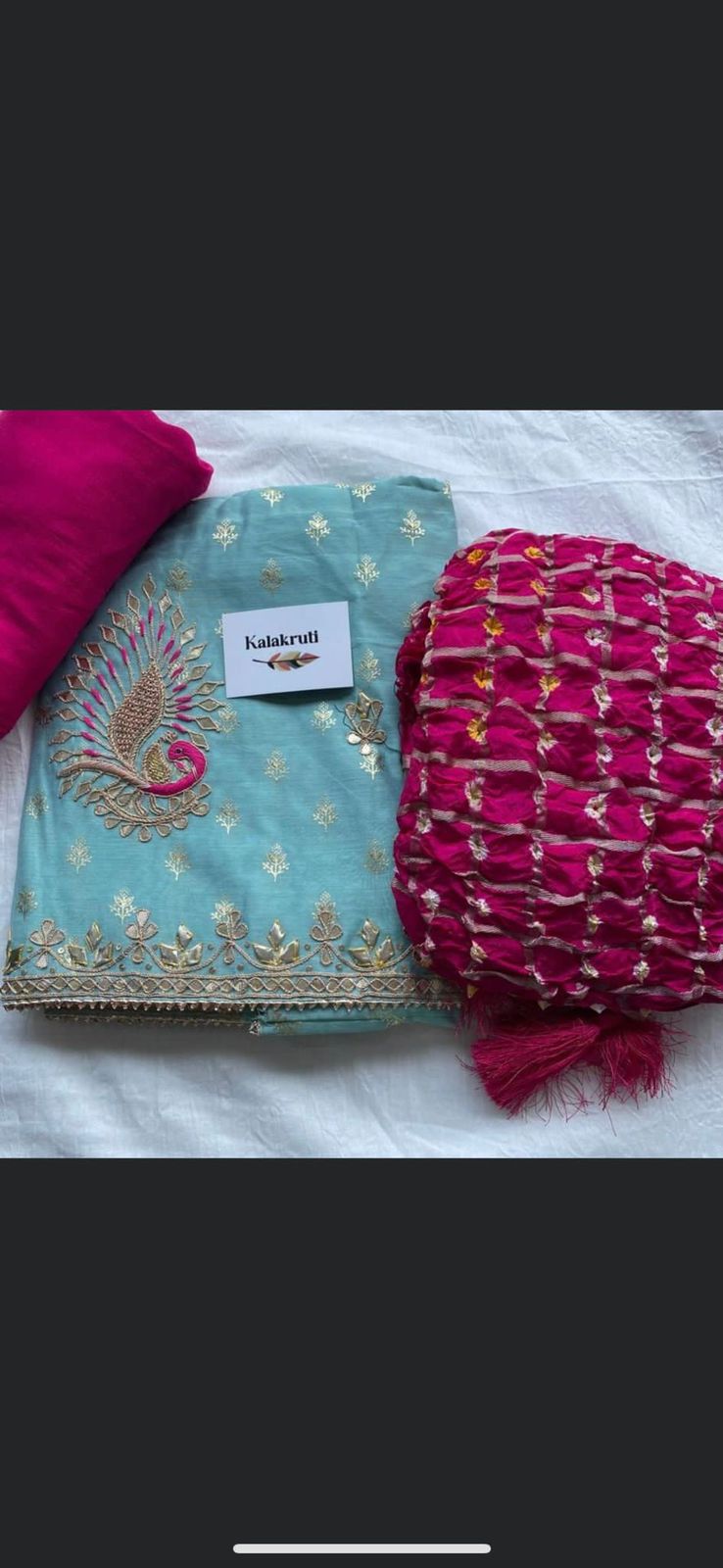 Embroidered Chanderi Suits