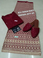 Beautiful Kurti Mastani Set with Juttis