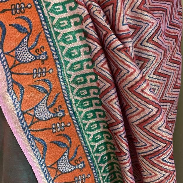 Mangalgiri Silk Kurta and Bottom