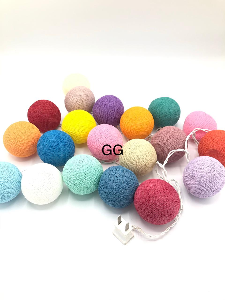 COTTON BALL LIGHTS