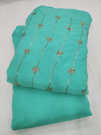 Beautiful Georgette Sequins Suits