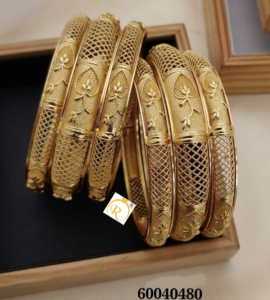 Gold Plated Bangles(6pcs)