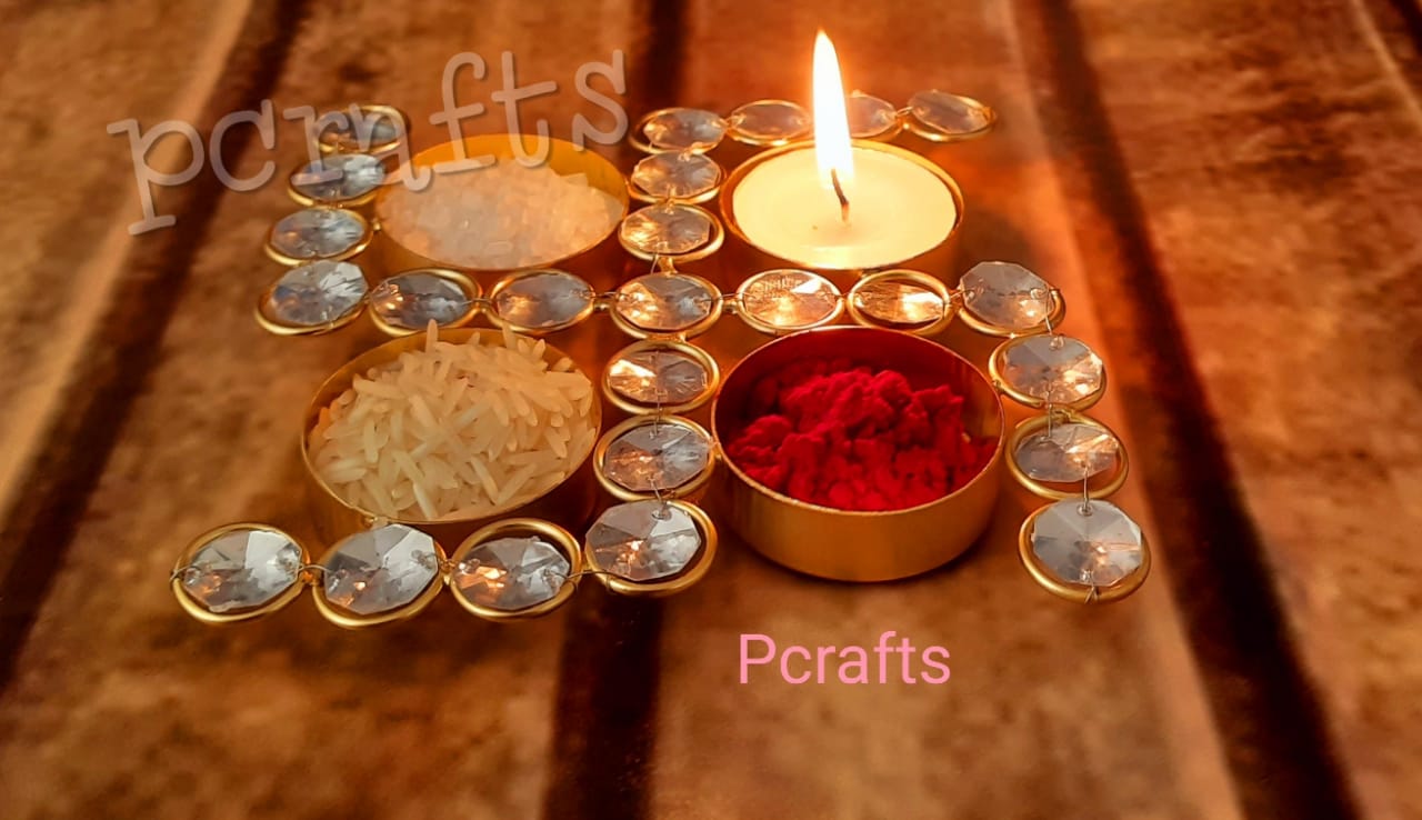 Swastik Pooja Thalis (Raksha Bandhan)