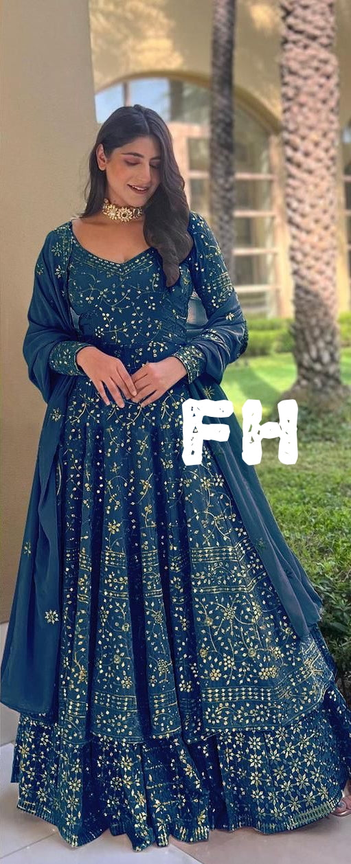Beautiful Georgette Lehenga Stitched