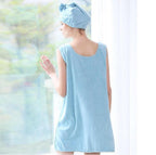 Bath Skirt with Bath Cap