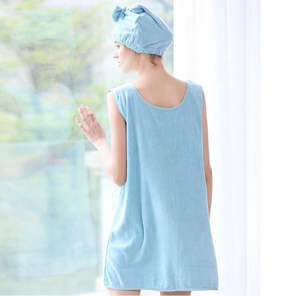 Bath Skirt with Bath Cap
