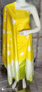 Shibori Design Silk Suits