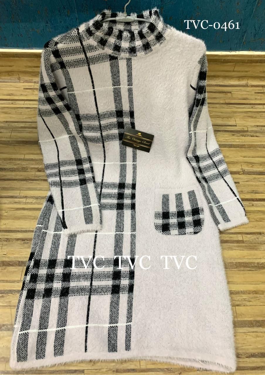Woolen One Piece dress