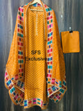 Uppada Silk Suit with shantoon bottom (SFS)