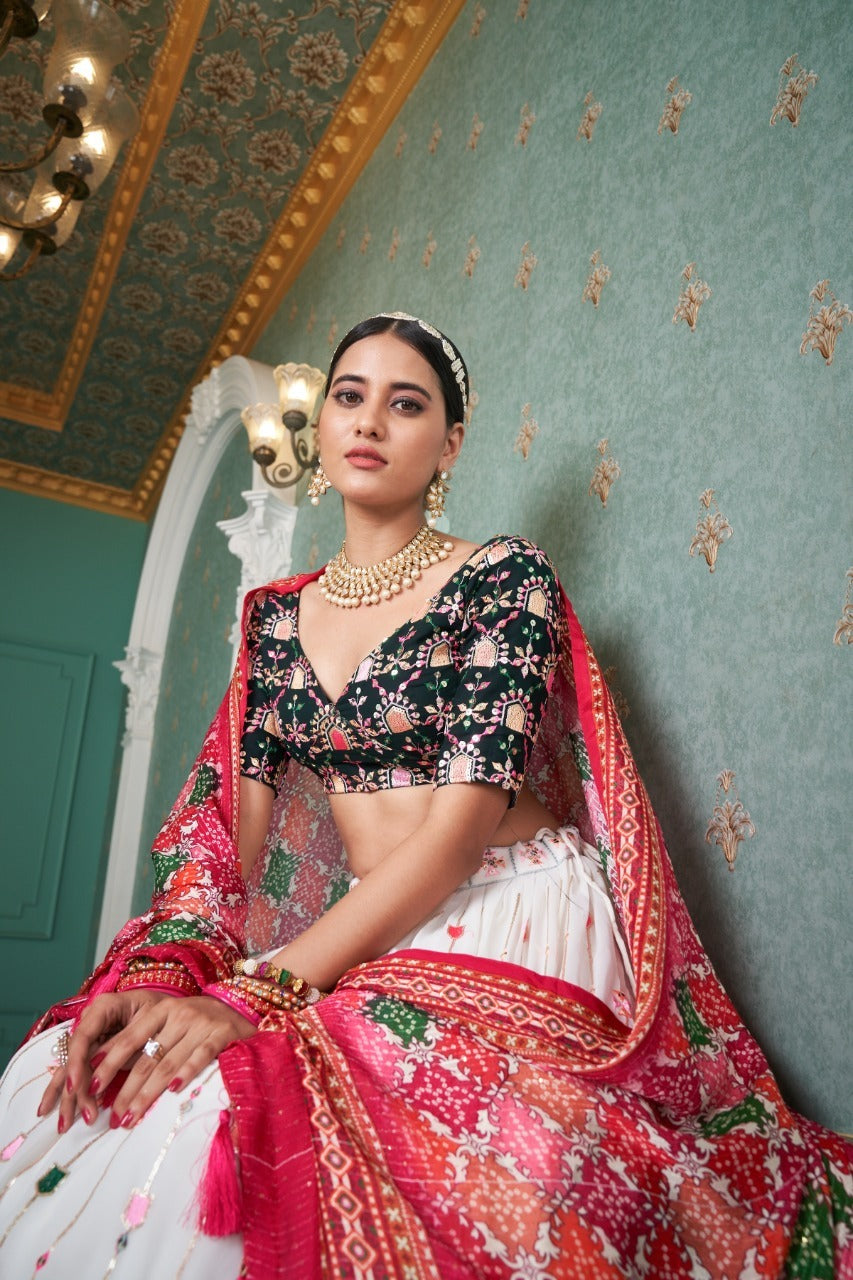 Beautiful Sequins Lehenga Choli Collection