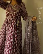 Cotton Kalidar Kurti with Pant