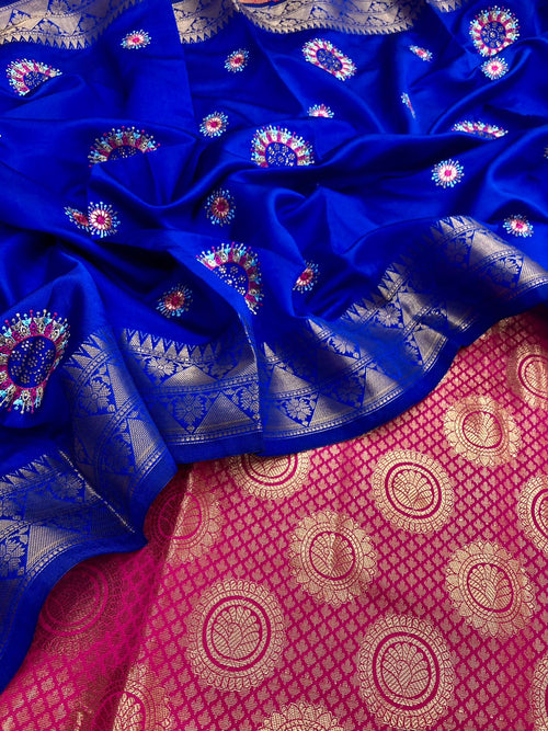 Benarsi Katan Brocade Suit