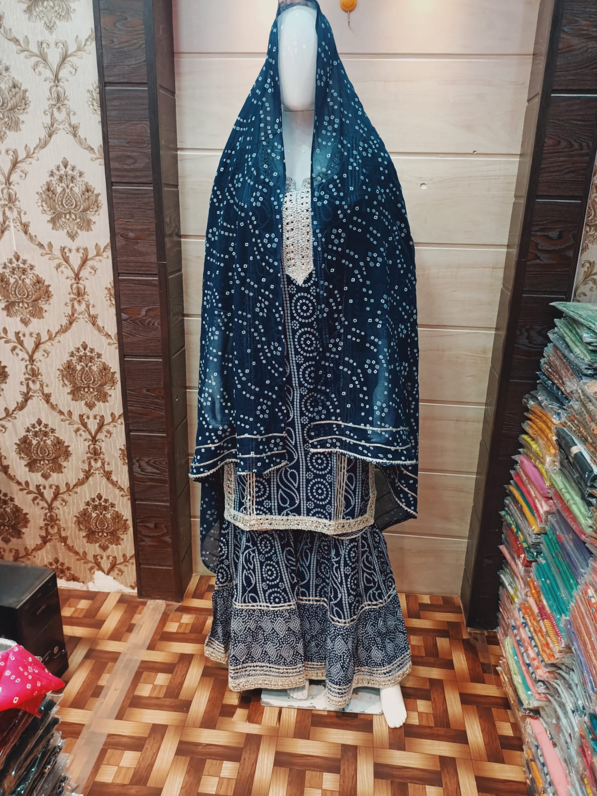 Beautiful Sharara Set with Gota