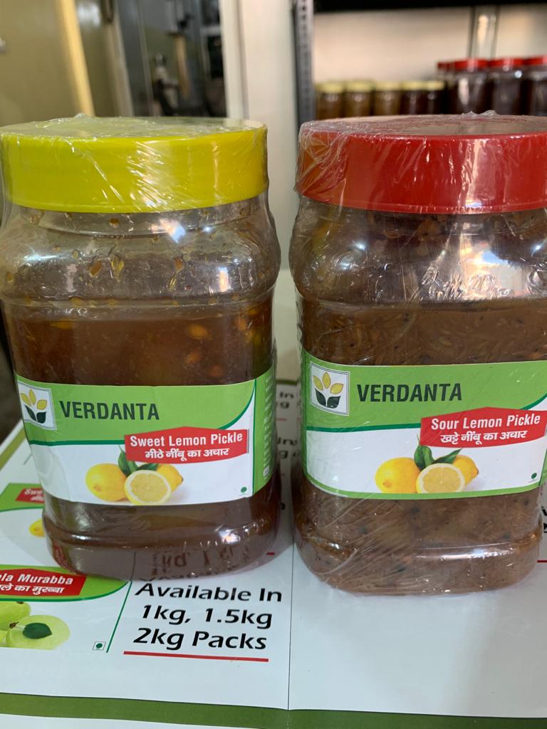 Sweet Lemon Pickle (Verdanta)
