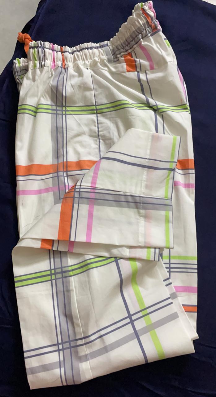 Cotton Pyjamas with drawstring