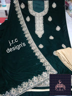 Royal Velvet with pashmina bottom
