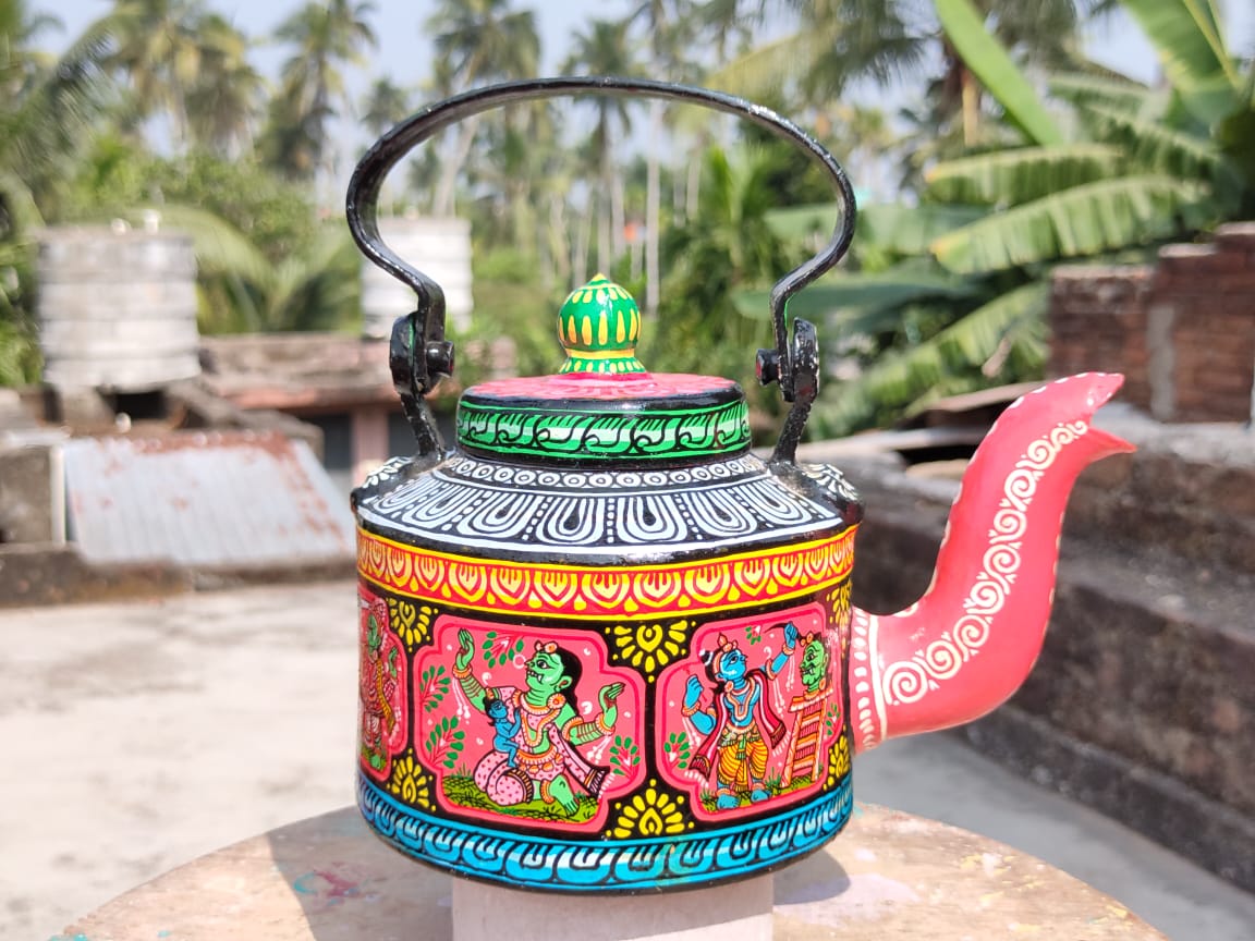 Painted Aluminium Tea Kettles