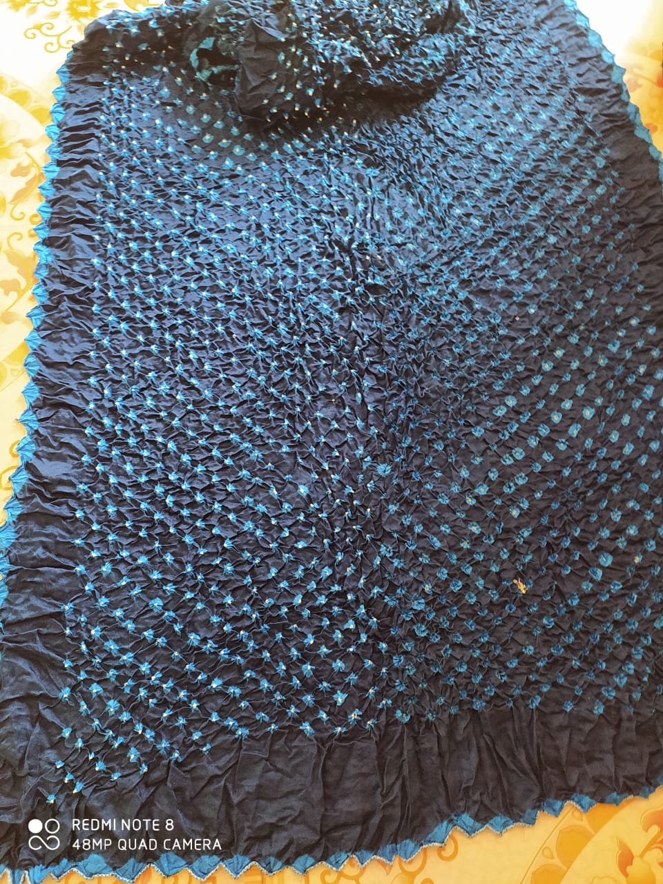 Gaji Silk Bandhani Stoles