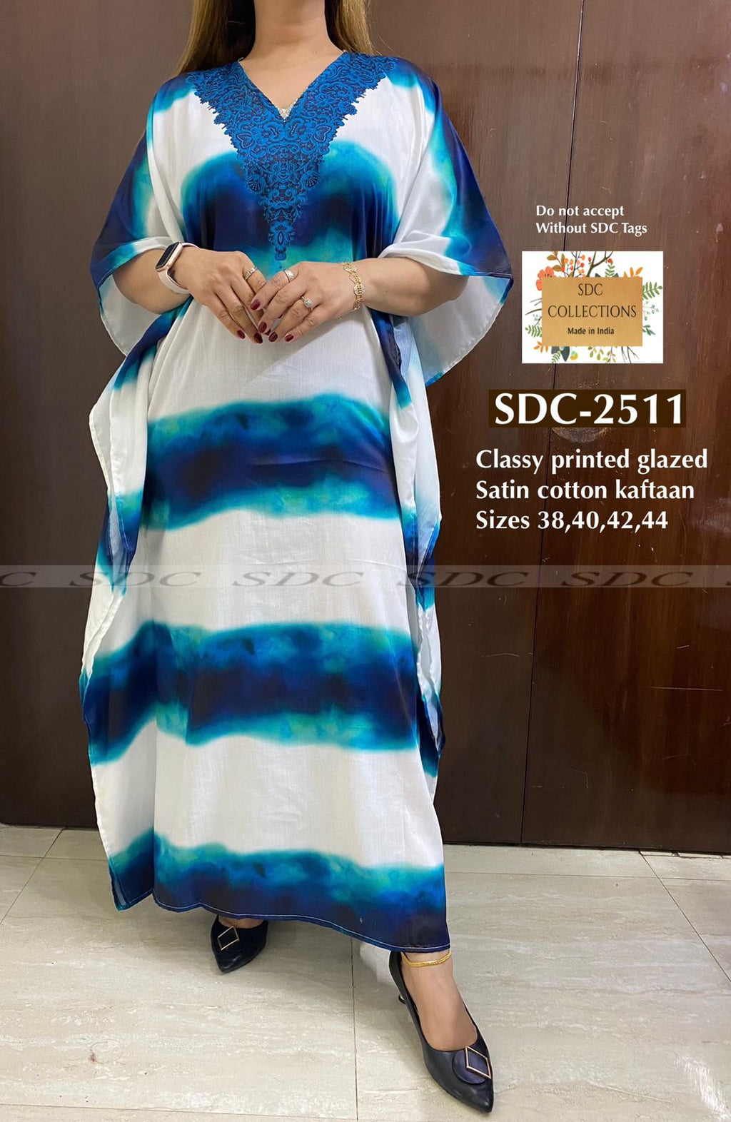 Satin Cotton Kaftans