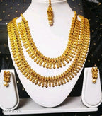 Stylish Gold Plated Jewelry Sets M12
