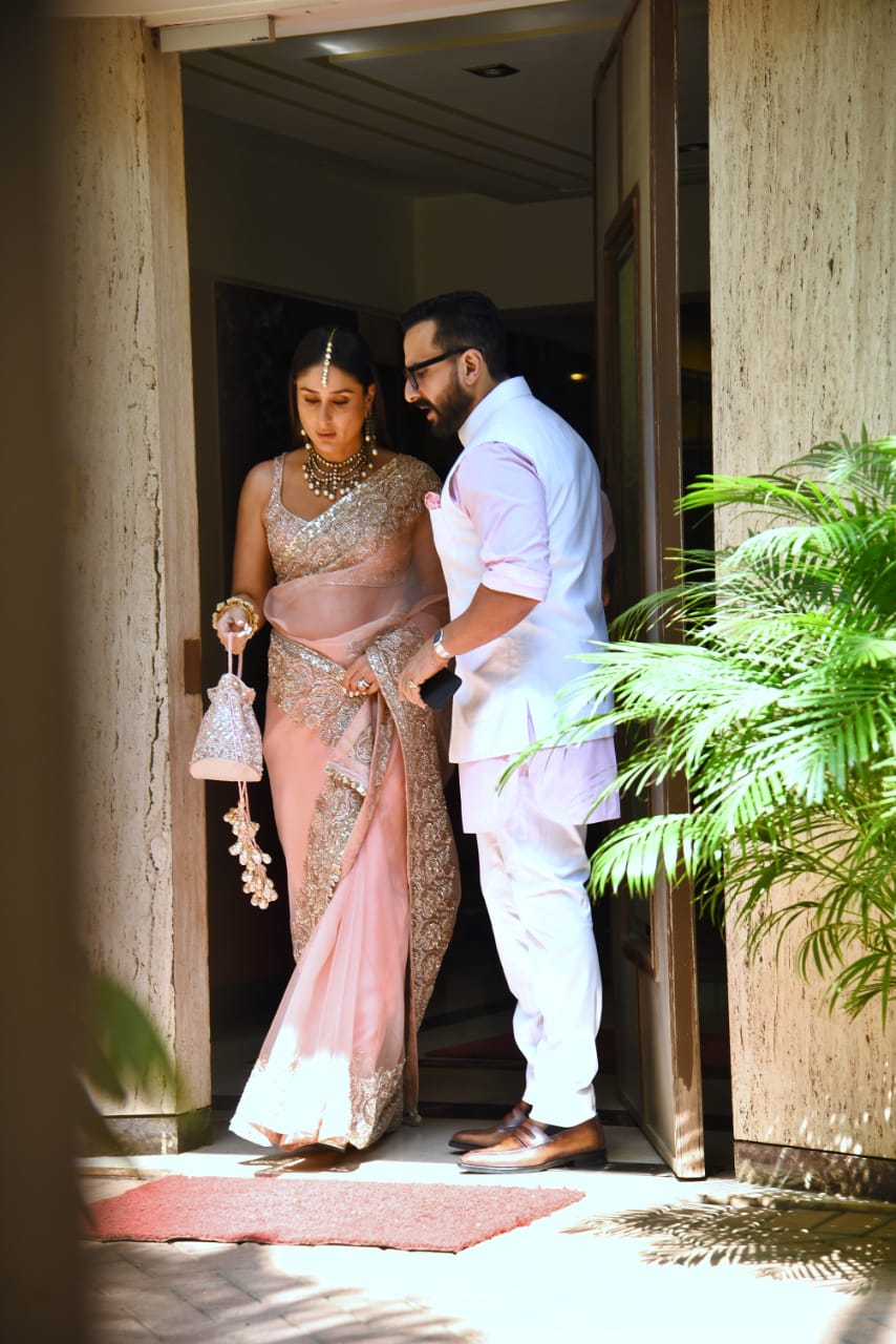 Beautiful Organza Saree with embroidery and sequins