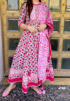 Cotton 3 piece set with Gota detailing(KB)