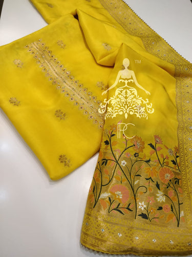 Beautiful Dola Silk Suit