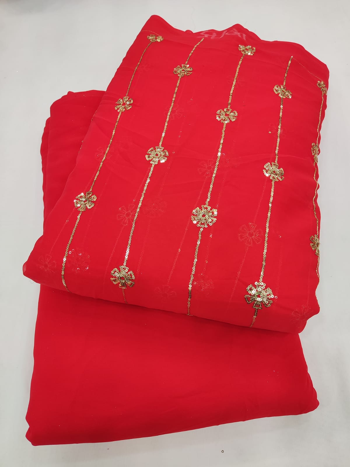 Beautiful Georgette Sequins Suits