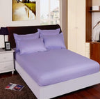 Satin Stripes King-Size Fitted Bedding Set