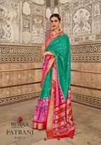 Patola Cotton Silk Saree