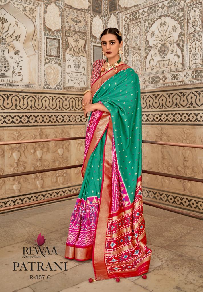 Patola Cotton Silk Saree
