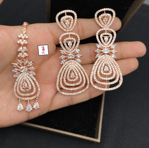 Mangtika n Earrings Set