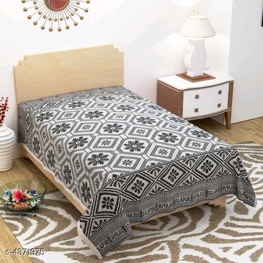Trendy Cotton 90x60 Single Bedsheets Vol 1