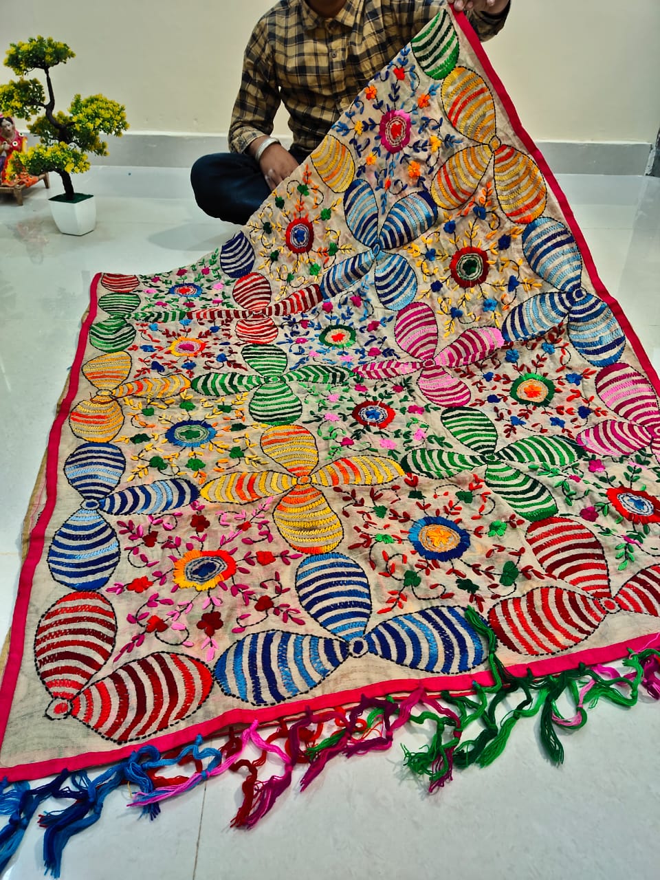 Beautiful Kalamkari Dupattas
