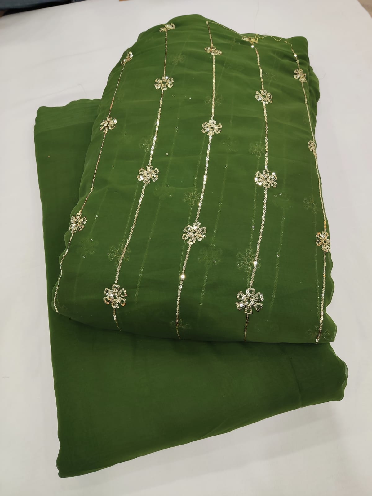 Beautiful Georgette Sequins Suits