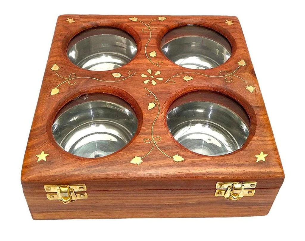 Sheesham Wood Dry Fruit Box