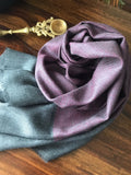 Handwoven Pure Wool Textured Weave Stoles