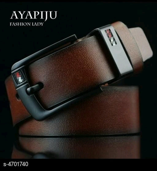Stylish Leatherette Men's Belts