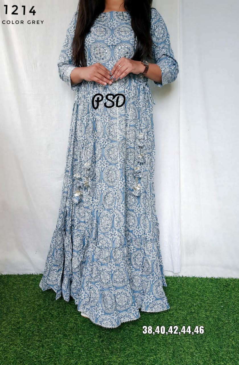 Full Flair Cotton Gowns