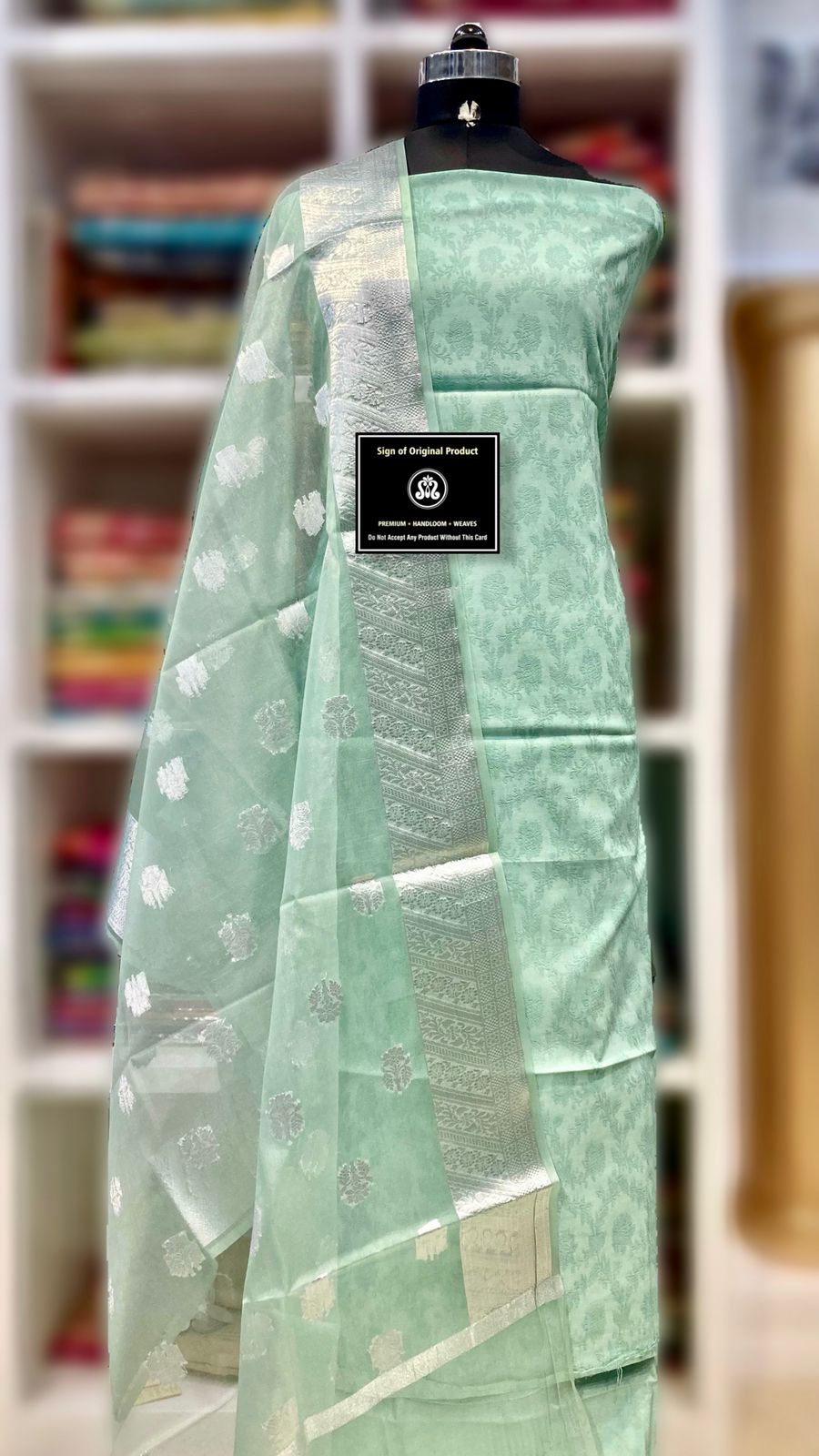 Benarsi soft cotton jaquard suit🌹